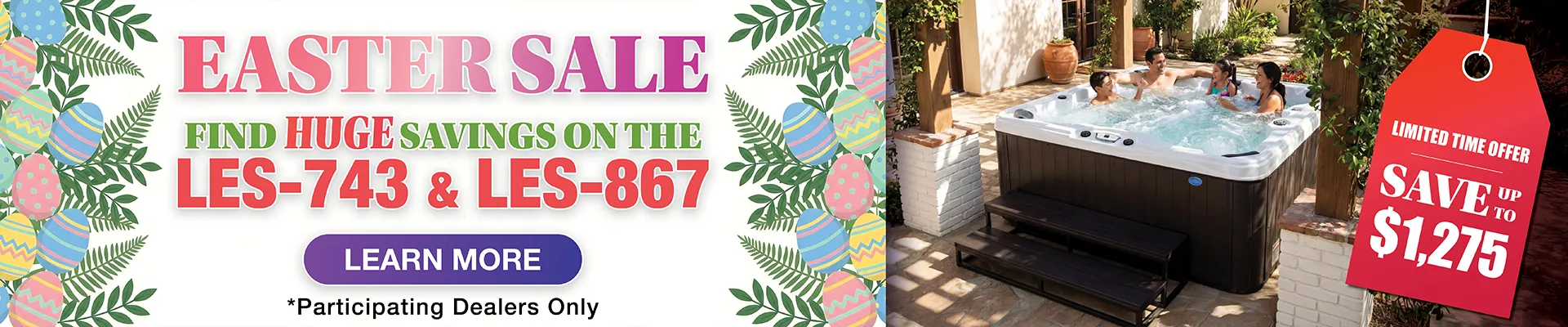 Calspas hot tub being used in a family setting - Hesperia